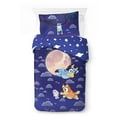 thumbnail image 1 of Bluey 'In Dreams' Kids 2-Piece Twin/Full Reversible Comforter and Pillowcase Set, 100% Polyester, 1 of 7