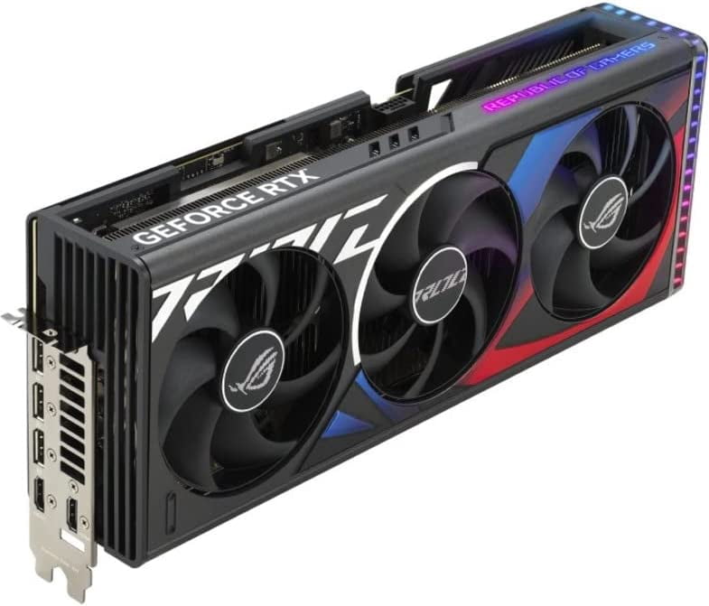 Restored ASUS GeForce RTX 4080 16GB ROG STRIX OC GDDR6X Video Graphics Card GPU (Refurbished)