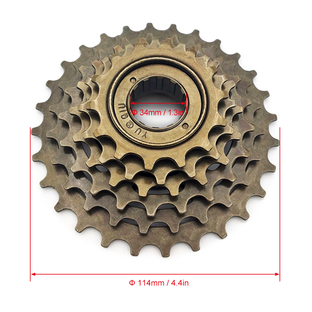 6 speed cassette