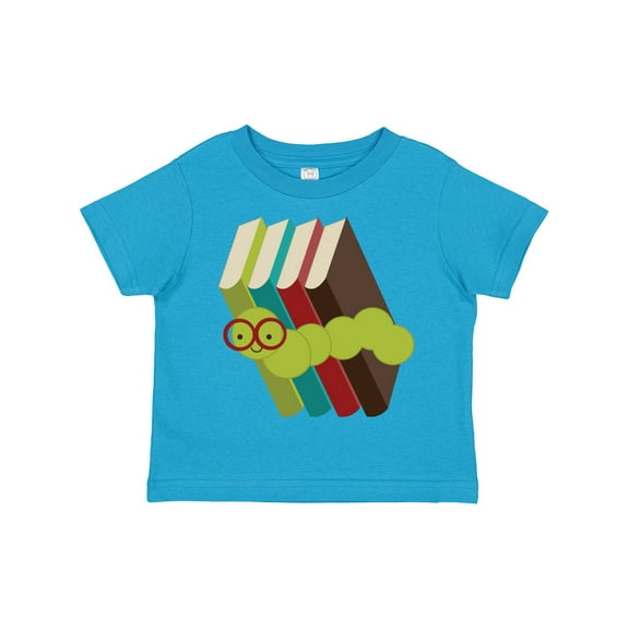 Inktastic Bookworm Books Reading Boys or Girls Toddler T-Shirt