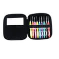 thumbnail image 5 of MLINS  9 Pcs Aluminum Crochet Hook Stitch Hooks Bag Markers Needles Black, 5 of 8