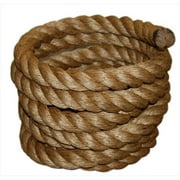 T.W. Evans Cordage 30-096-50 2 in. x 50 ft. Pure Number 1 Manila Rope