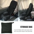 thumbnail image 6 of Toorise 2Pcs Car Seat Cover Universal Car Seat Protectors Waterproof Car Front Seat Covers Heavy Duty Polyester Car Seat Cover Foldable Black Seat Protectors for Car Accessories, 6 of 8