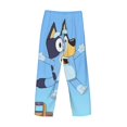 thumbnail image 3 of Lsque Bluey Print Men's Pajama Pants, Lounge Pant - Comfortable Home Wear,Elastic Waistband, Stylish Design-Small, 3 of 9