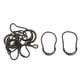 thumbnail image 4 of 10 BLACK ZIP PULLS ZIPPER PULLER REEMPLAZO CORDÓN CUERDA TERMINA EN DE BLOQUEO, 4 of 4
