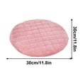 thumbnail image 2 of Round Seat Cushion 30cm Soft Chair Cushions With Non-Slip Washable Corduroy Fabric Seat Cushion With Zip Seat Padding Chair Cushion For Indoor Dining Room, 2 of 5