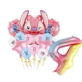 thumbnail image 1 of Disney-Conjunto de globos de Lilo & Stitch para fiesta de Cumpleaños de Niños, suministros de decoración para Baby Shower, regalos, 1 of 3