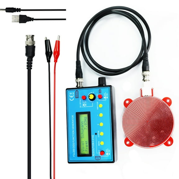 Precisions Frequency Signals Generator Featuring 7.83Hz Earth Resonances and 100KHz Waveforms Output