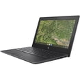 thumbnail image 3 of HP Chromebook 11 11.6" Laptop Computer for Business or Education, AMD A4-9120C Processor up to 2.4GHz, 4GB DDR4 RAM, 32GB eMMC, 802.11AC WiFi, Bluetooth 5.0, Webcam, Black, Chrome OS, 64GB SD Card, 3 of 6