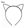 thumbnail image 1 of Trayknick 3 Pcs Oreilles de Chat Adorables Femmes Filles Serre-Tête Accessoires de Fête pour Cheveux, 1 of 13