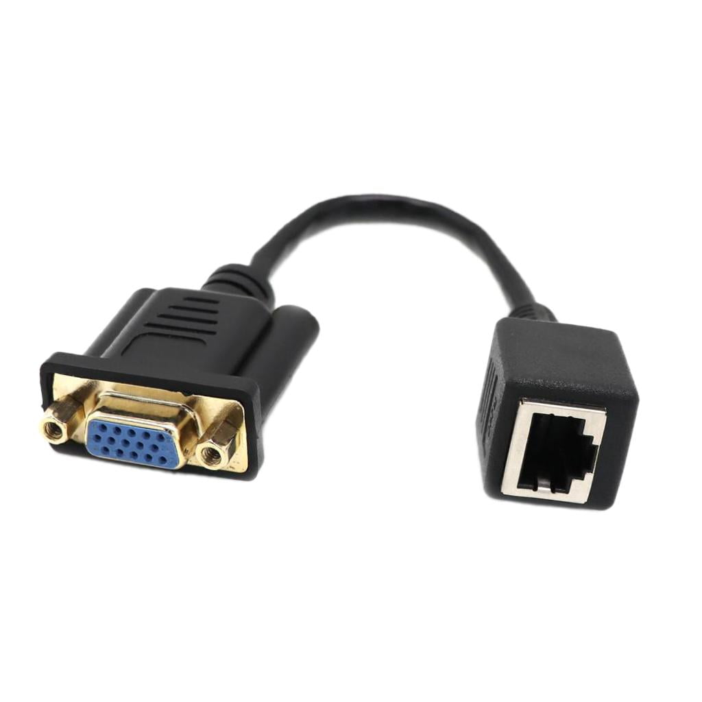 VGA RGB Female Extender to Female Adapter, 15pin Female Extender To 5e Female Adapter, Converter