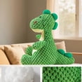 thumbnail image 4 of Durable Plush Dog Chew Toy Dinosaur with Squeaky Sound for Large Aggressive Chewers Outdoor Play, 4 of 5