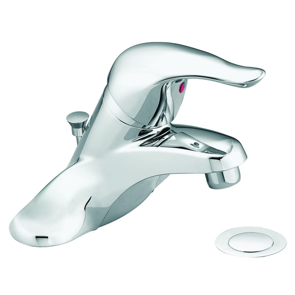 Moen Chateau Chrome One-Handle Low Arc Bathroom Faucet
