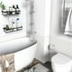 thumbnail image 3 of Estante organizador para ducha Moforoco, color negro, para baño, 3 of 7