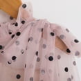 thumbnail image 4 of Odeerbi Toddler Girl Skirt Kids Baby Dress 2025 Fashion Long Sleeved Polka Dot Print Princess Mesh Dress Girls Skirt, 4 of 9