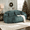 Emerald, variant on Eyisean 59" W Chenille Bean Bag Couch, Oversized Compression Sofa with 2 Pillows, Memory Foam & High Backrest, Extra Soft, Lovseat Sofa Couch for Living Room/Small Space, No Assembly Required