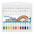 thumbnail image 1 of Bazic Products 2562 24 Color Silky Gel Crayons, 1 of 1