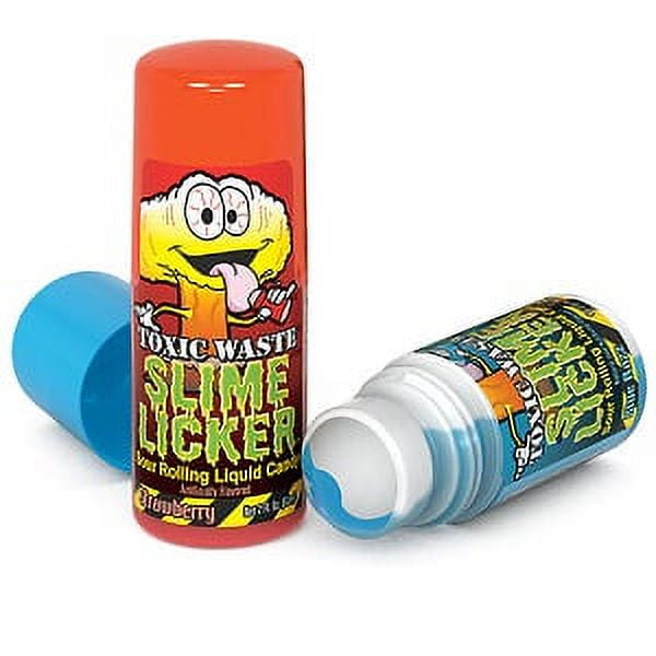 Slime Licker Bundle of Sour Rolling Liquid Candy One Strawberry