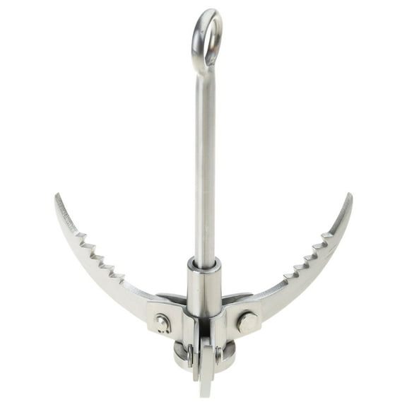 BELOWSYALER Climbing Grappling Hook, Climbing Steel Outdoor Rock Climbing Hook Flying Claw Grappling Hook Survival Hook