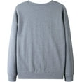 thumbnail image 4 of Pull à Imprimé Léopard Imprimé Citrouille Sweat-Shirt Décontracté Manches Longues Sweat-Shirts à Col Rond, 4 of 7