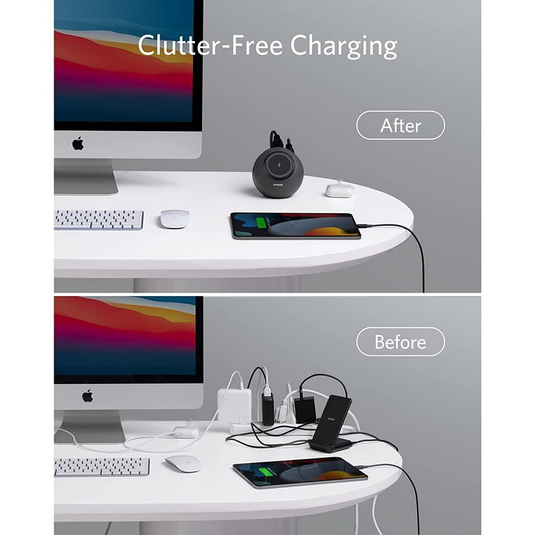 ANKER 637 MAGNETIC CHARGING STATION 黒 Anker 637 Magnetic Charging Station (MagGo) 8-IN-1 Wireless