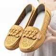 thumbnail image 7 of Kayannuo Loafers Women Shoes Fall Womens Shoes Women's Casual Single Shoe Cowhide Peas Mom Shoes Cowhide Soled Hollowed Out Shoes, 7 of 7