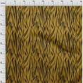 thumbnail image 3 of oneOone Cotton Jersey Dark Mustard Fabric Skins Animal Sewing Craft Projects Fabric Prints By Yard 58 Inch Wide, 3 of 4