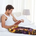 thumbnail image 5 of Bixox Men's Sunshine Cute Cat Sunflower Patterned Pajama Pants with Pockets Lounge Clothes for Home, 5 of 5