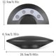 thumbnail image 2 of Led Wall Light Outdoor Lamp Black Anthracite 360lm 3000k Warm White Light Aluminum Ip65 Waterproof, 2 of 4