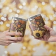 thumbnail image 2 of 12oz Stemless Wine Tumblers Fall Pumpkins Sunflowers Autumn Pattern Vacuum Insulated Stainless Steel Travel Tumbler Cups Mug with Lid and Straw for Champaign,Cocktail,Beer with Cleaning Brush, 2 of 5