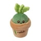 thumbnail image 5 of Llavero de peluche de zanahoria con colgante de rábano relleno, verdura suave para jugar verde, 5 of 9