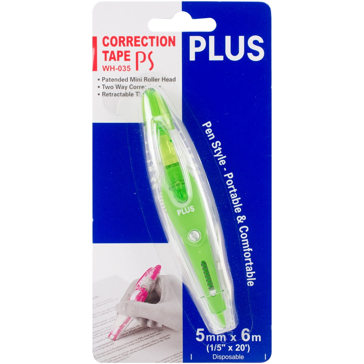 Correction Tape PS 5mmx6mGreen