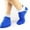 Blue, variant on Outdoor Men's Breathable Cotton Toe Socks Pure Sports Comfortable 5 Finger Toe Sock