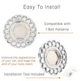 thumbnail image 2 of 168 mm Car Rim Center Cap Hub Center Cap Hub Center Cap 9155L169 for BBS RS 247L169 09.24.028,4PCS, 2 of 5
