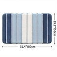 thumbnail image 5 of 1pc Extra Soft and Absorbent Bathroom Rug - Non-Slip and Comfortable - Perfect for Tub, Shower, and Bathroom - Essential Bathroom Accessory and Supply, 5 of 5
