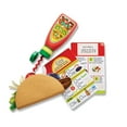 Melissa & Doug Fill & Fold Taco & Tortilla Set, 43 Pieces Sliceable