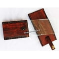 thumbnail image 2 of London 1917 Brown Leather Cover Desk Nautical Knife Style Magnifying, 2 of 4