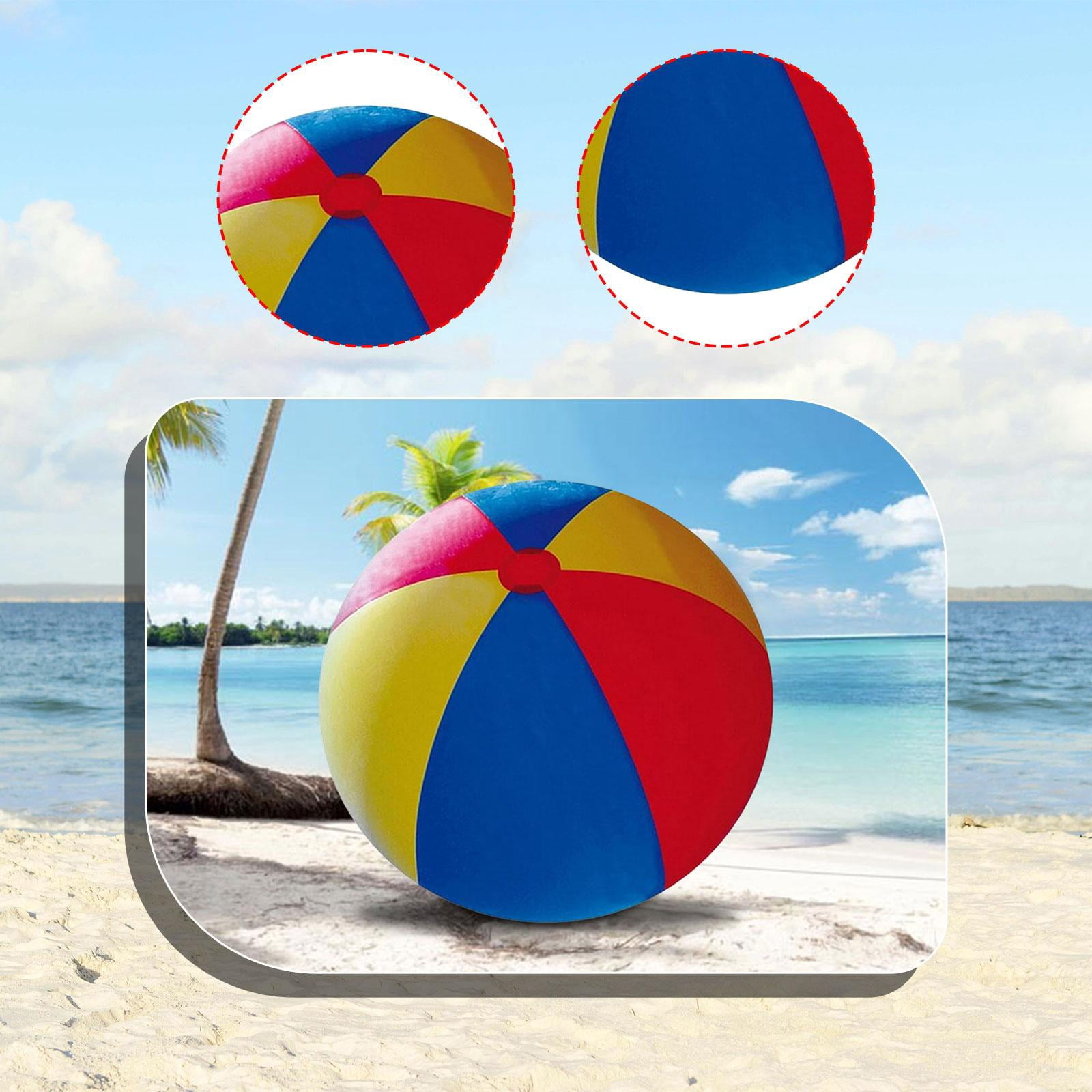 Dualoai Inflatable Beach Ball Lawn Game Toy Outdoor Easy to Carry Extra Large Water Game 130cm