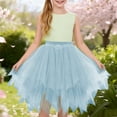 thumbnail image 2 of Ruyang Baby Girls Solid Skirt Elastic Waist Fluffy Multi Layered Tulle Tutu Skirt Kids Halloween Party Dress‑Up Bottoms, 2 of 4
