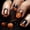 C, variant on Halloween Press On Nails Short Square – 24Pcs Glossy Dark Forest Castle Design Full Cover Reusable False Nails with Jelly Glue & File, Wearable Nail Art Tips for Women Holiday Manicure