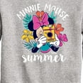 thumbnail image 3 of Mickey & Friends - Minnie Mouse Summer - Toddler And Youth Crewneck Fleece Sweatshirt, 3 of 5
