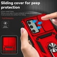 thumbnail image 4 of for Samsung Galaxy Note 20 Case with Camera Lens Cover HD Screen Protector, Military-Grade Drop Tested Magnetic Ring Holder Kickstand Protective Phone Case for Samsung Galaxy Note 20 5G (Red), 4 of 17