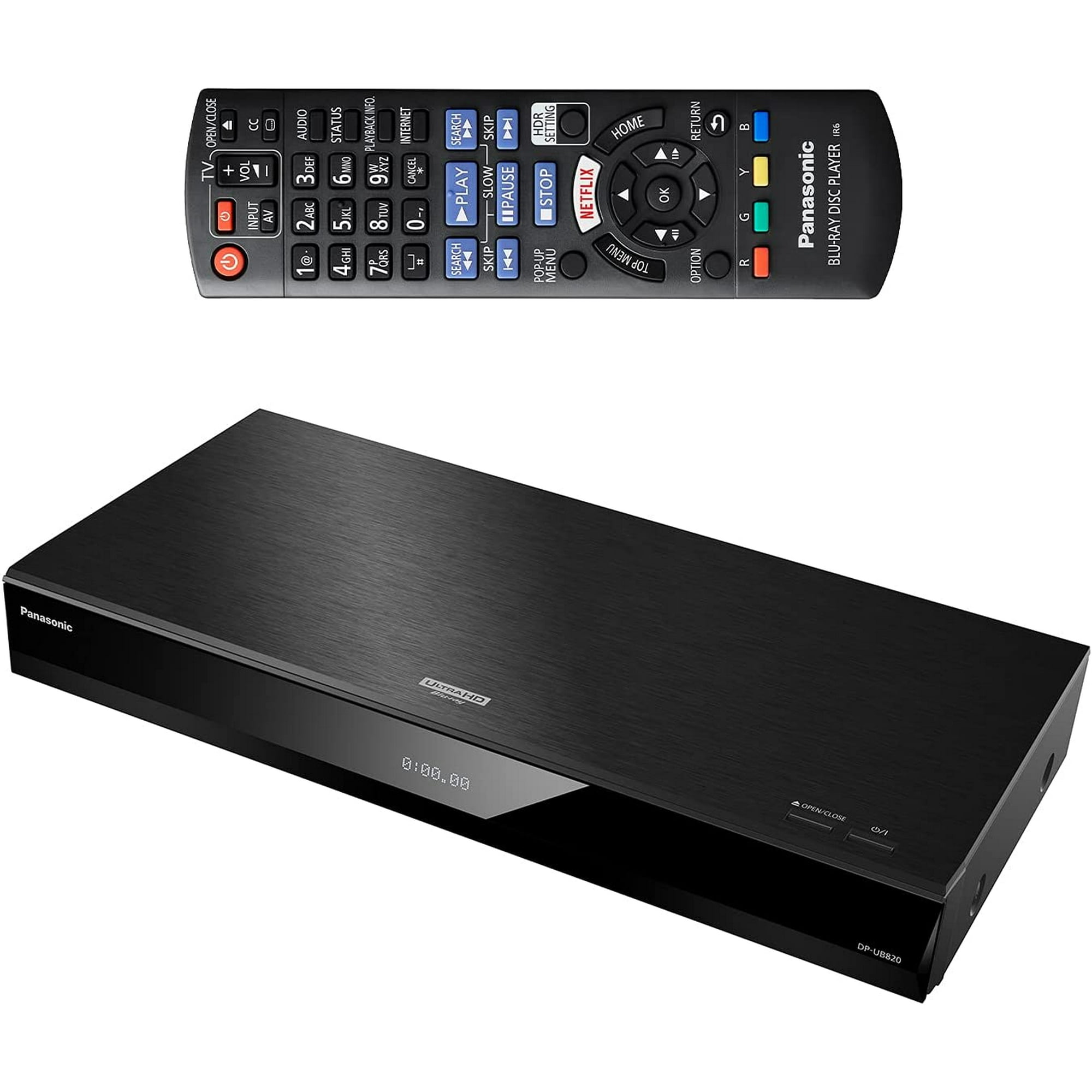 Panasonic DP-UB820 Ultra HD Blu-ray Player with HDR10+, Dolby Panasonic DP-UB820 Ultra HD Blu-ray Player with HDR10+, Dolby