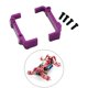 thumbnail image 3 of 2 piezas 1:12 escala RC coche accesorios de soporte de batería batería bafle montaje Base repuestos para Wltoys 124016 1/12 escala RC coche reemplaza Púrpura Baoblaze soporte para coche rc, 3 of 8