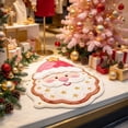 thumbnail image 7 of Santa Claus Shape Bath Rug, Shaggy Soft and Absorbent Bath Rug, Non-Slip Thick Plush Machine Washable Dry Bath Mats for Bathroom, Living Room, Tub and Shower Home Decor, 31.49 x 19.68 Inch, 7 of 7