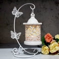 thumbnail image 5 of SPRING PARK Hollow Flower Butterfly Candle Holder Stand Bracket Candlestick for Wedding Decorations, Parties, or Everyday Home Decor, 5 of 7