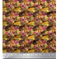 thumbnail image 1 of Soimoi Cotton Voile Fabric Animal Skin Abstract Decor Fabric Printed Yard 42 Inch Wide, 1 of 1