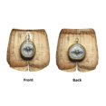 thumbnail image 3 of Balery Magnetic Old Compass On World Map Pantalones cortos deportivos para mujer con forro y dos bolsillos, elásticos, para entrenamiento, gimnasio, yoga-Large, 3 of 7