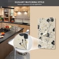 thumbnail image 5 of Yayeee Toggle Light Switch Wall Plate 1-Gang 4.5"x2.7" Home Decorative Outlet Cover, Small Black Flowers, 5 of 7