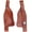 Dark Tan, variant on Horse Western Adult Tooled  Brown Leather Replacement Saddle Fenders 5229DB